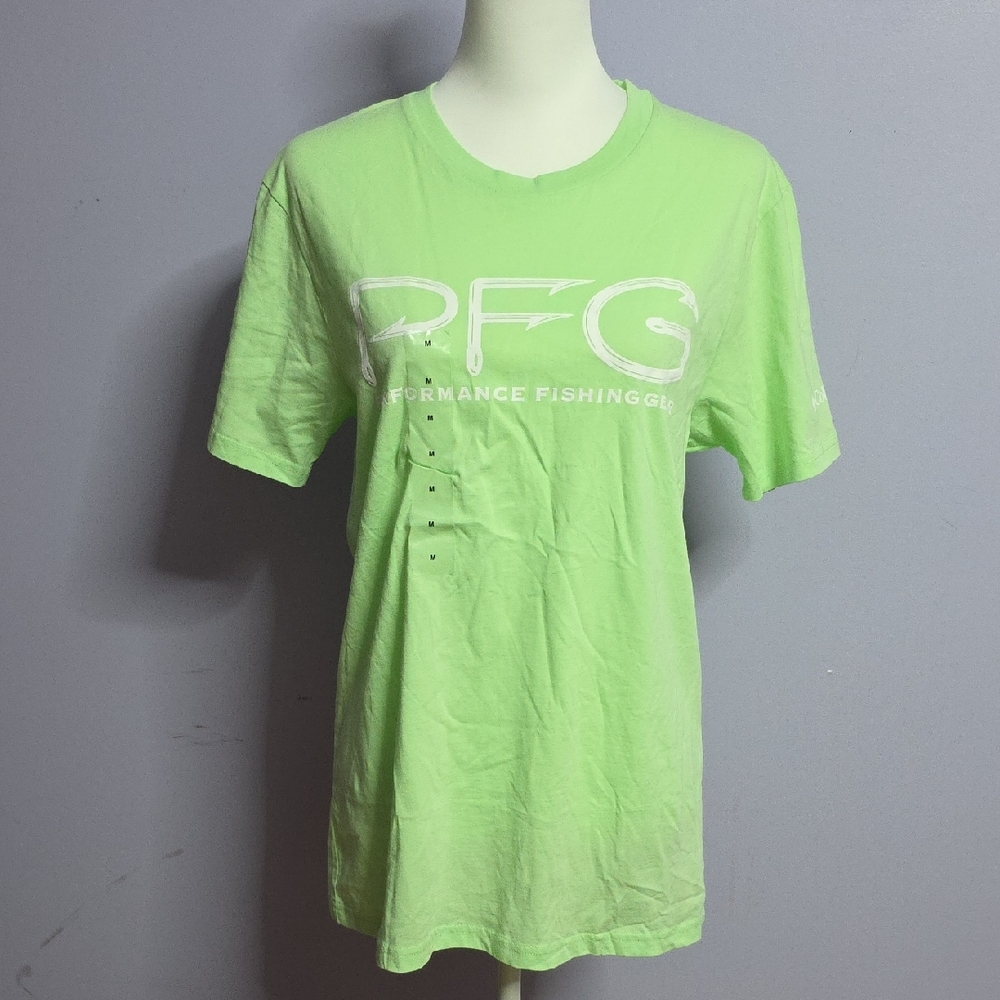 Columbia Men's Vibrant Green Short Sleeve Tee
